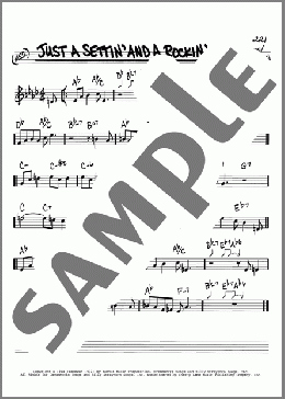 Just A Settin' And A Rockin'(Duke Ellington/Billy Strayhorn) 楽譜 その他 ダウンロード