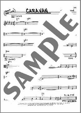 Caravan(Duke Ellington/Ralph Marterie) 楽譜 その他 ダウンロード