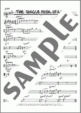 The Single Petal Of A Rose(Duke Ellington) 楽譜 その他 ダウンロード