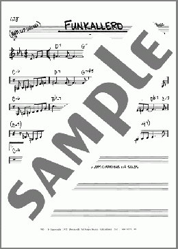 Funkallero(Bill Evans) 楽譜 その他 ダウンロード