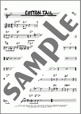Cotton Tail(Duke Ellington) 楽譜 その他 ダウンロード