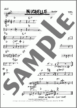 Michelle(The Beatles) 楽譜 その他 ダウンロード
