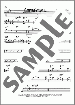 Cotton Tail(Duke Ellington) 楽譜 その他 ダウンロード