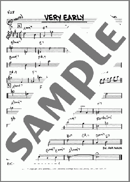 Very Early(Bill Evans) 楽譜 その他 ダウンロード