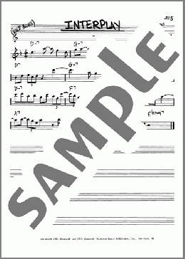 Interplay(Bill Evans) 楽譜 その他 ダウンロード