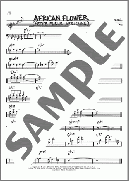 African Flower (Petite Fleur Africaine)(Duke Ellington) 楽譜 その他 ダウンロード