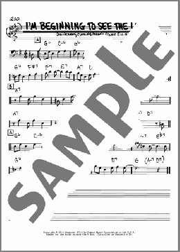 I'm Beginning To See The Light(Duke Ellington) 楽譜 その他 ダウンロード