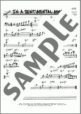In A Sentimental Mood(Duke Ellington) 楽譜 その他 ダウンロード