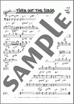 Turn Out The Stars(Bill Evans) 楽譜 その他 ダウンロード