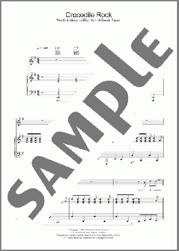 Crocodile Rock(Elton John) 楽譜 その他 ダウンロード
