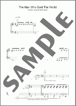 The Man Who Sold The World(David Bowie) 楽譜 その他 ダウンロード