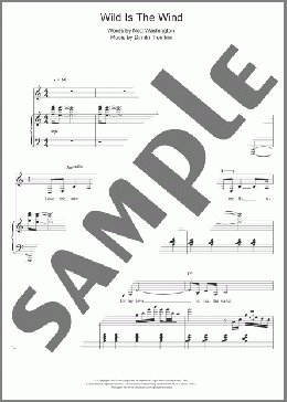 Wild Is The Wind(David Bowie/Nina Simone) 楽譜 その他 ダウンロード