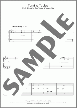 Turning Tables(Adele) 楽譜 ピアノ（ソロ） ダウンロード