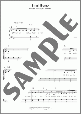 Small Bump(Ed Sheeran) 楽譜 ピアノ（ソロ） ダウンロード