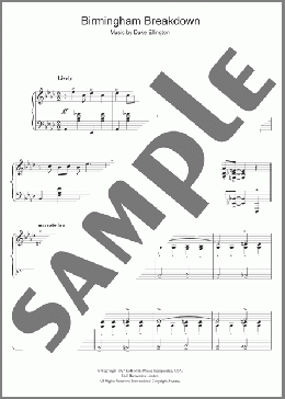 Birmingham Breakdown(Duke Ellington) 楽譜 ピアノ（ソロ） ダウンロード