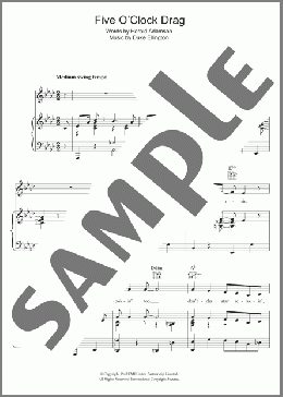 Five O'Clock Drag(Duke Ellington) 楽譜 その他 ダウンロード