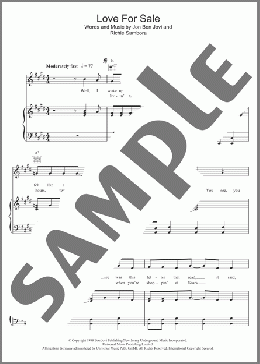 Love For Sale(Bon Jovi) 楽譜 その他 ダウンロード