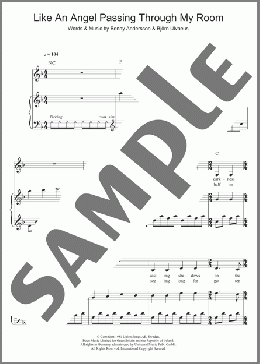 Like An Angel Passing Through My Room(ABBA) 楽譜 その他 ダウンロード