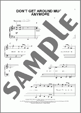 Don't Get Around Much Anymore(Duke Ellington) 楽譜 その他 ダウンロード