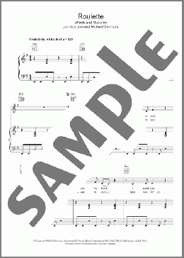 Roulette(Bon Jovi) 楽譜 その他 ダウンロード