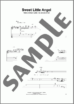 Sweet Little Angel(B.B. King) 楽譜 ギタースコア ダウンロード