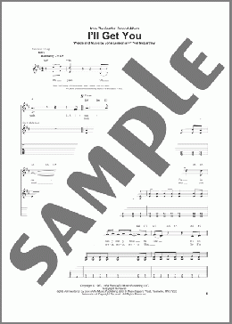 I'll Get You(The Beatles) 楽譜 ギター（ソロ） ダウンロード