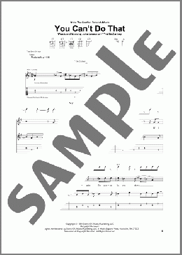 You Can't Do That(The Beatles) 楽譜 ギター（ソロ） ダウンロード