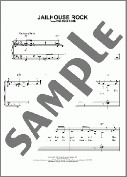 Jailhouse Rock(Elvis Presley/Leiber & Stoller) 楽譜 ピアノ（ソロ） ダウンロード
