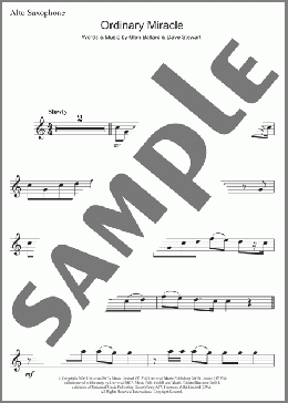 Ordinary Miracle(Sarah McLachlan) 楽譜 その他 ダウンロード