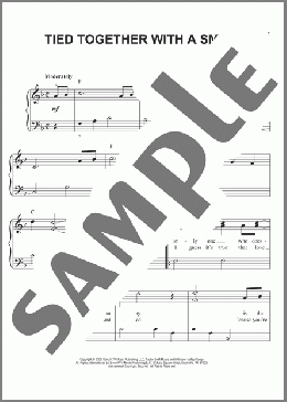 Tied Together With A Smile(Taylor Swift) 楽譜 ピアノ（ソロ） ダウンロード