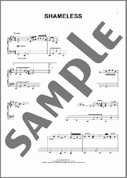 Shameless(Billy Joel/Garth Brooks) 楽譜 ピアノ（ソロ） ダウンロード