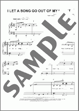 I Let A Song Go Out Of My Heart(Duke Ellington) 楽譜 ピアノ（ソロ） ダウンロード