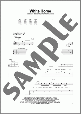 White Horse(Taylor Swift) 楽譜 ギター（ソロ） ダウンロード