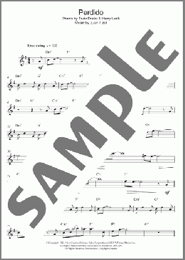 Perdido(Duke Ellington) 楽譜 その他 ダウンロード