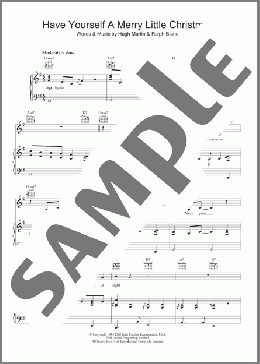 Have Yourself A Merry Little Christmas(Bob Dylan/Frank Sinatra) 楽譜 その他 ダウンロード