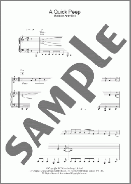 A Quick Peep(Oasis) 楽譜 その他 ダウンロード