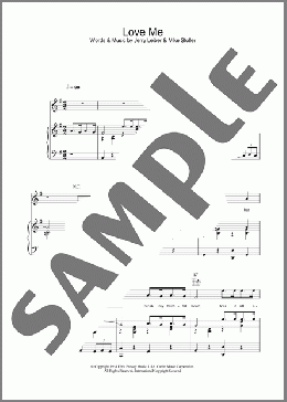 Love Me(Elvis Presley/Leiber & Stoller) 楽譜 その他 ダウンロード