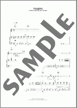 Imagine(John Lennon) 楽譜 その他 ダウンロード