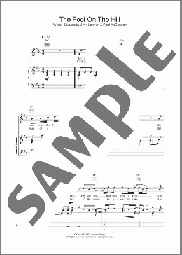 The Fool On The Hill(The Beatles) 楽譜 その他 ダウンロード