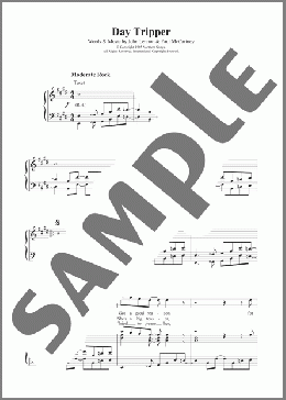 Day Tripper(The Beatles) 楽譜 その他 ダウンロード