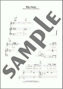 Slip Away(David Bowie) 楽譜 その他 ダウンロード