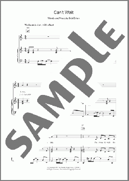 Can't Wait(Bob Dylan) 楽譜 その他 ダウンロード