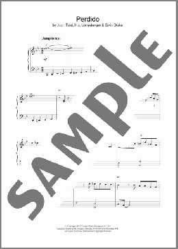 Perdido(Duke Ellington) 楽譜 ピアノ（ソロ） ダウンロード