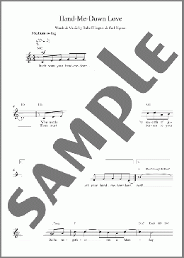 Hand Me Down(Duke Ellington) 楽譜 その他 ダウンロード