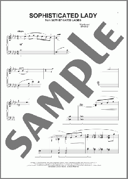 Sophisticated Lady (arr. Phillip Keveren)(Duke Ellington) 楽譜 ピアノ（ソロ） ダウンロード