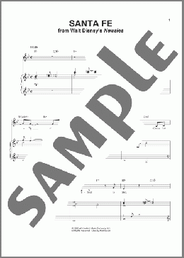 Santa Fe(Alan Menken/Newsies (Musical)) 楽譜 ピアノ & ボーカル ダウンロード