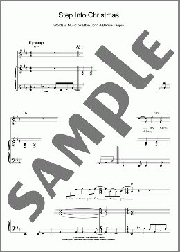 Step Into Christmas(Elton John) 楽譜 ピアノ & ボーカル ダウンロード