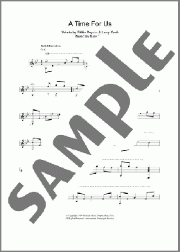 A Time For Us (Love Theme)(Nino Rota) 楽譜 メロディ ダウンロード