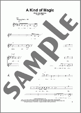 A Kind Of Magic(Queen) 楽譜 ギタースコア ダウンロード