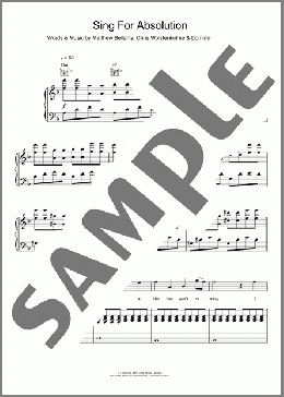 Sing For Absolution(Muse) 楽譜 その他 ダウンロード